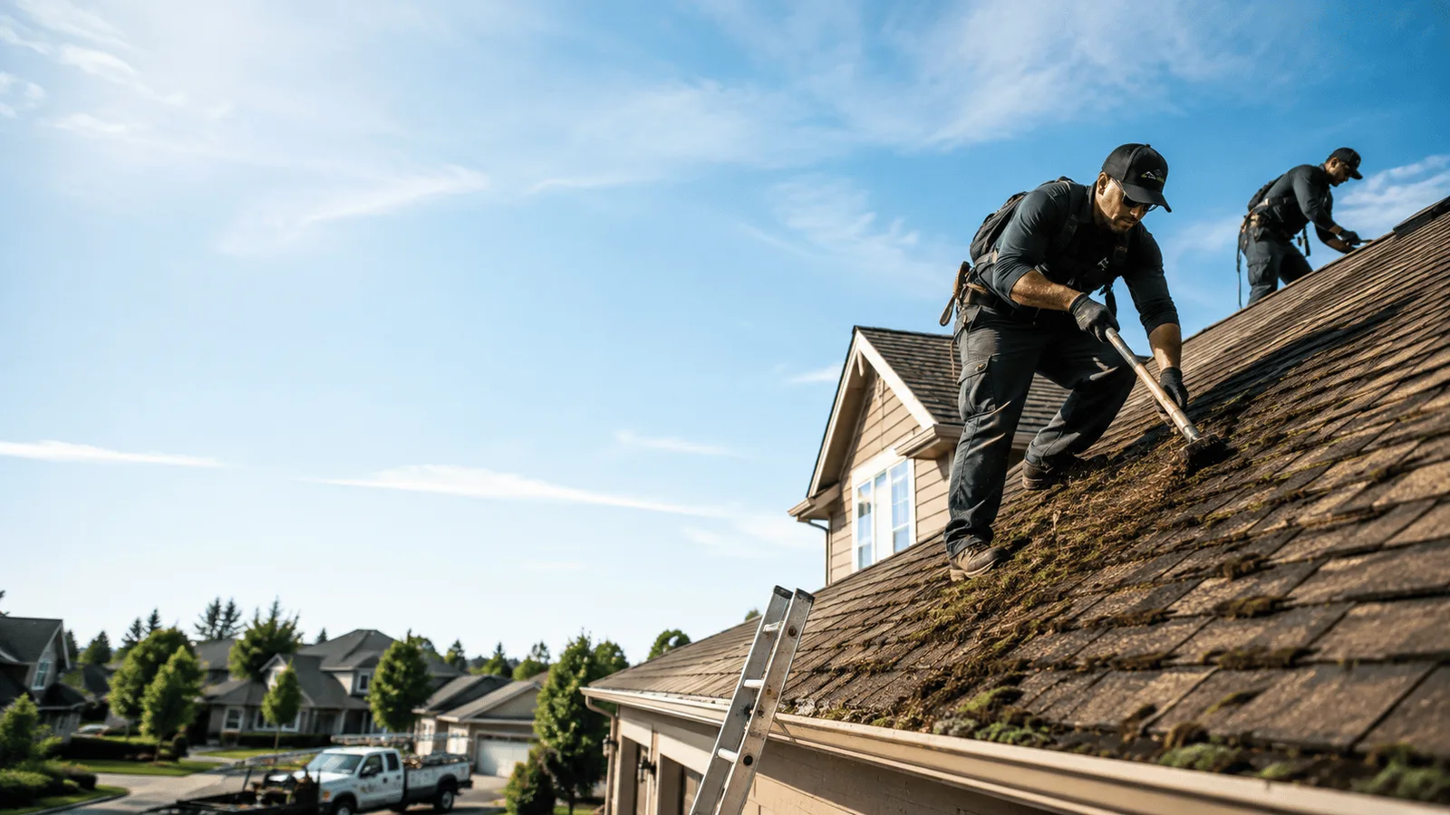 Roof Moss Removal in Lascassas, TN near me